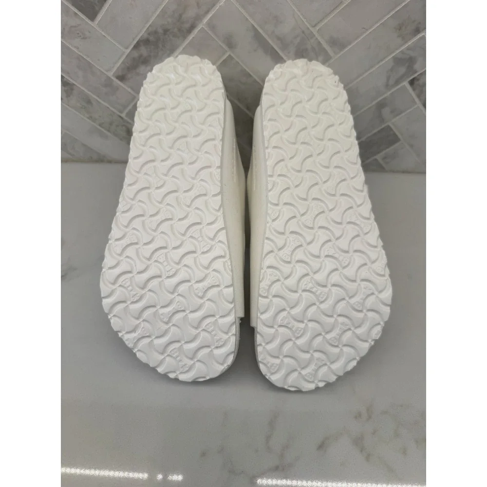 Birkenstock Arizona EVA Sandals Kids Youth Size 13 31 White‎ Double Strap Slides